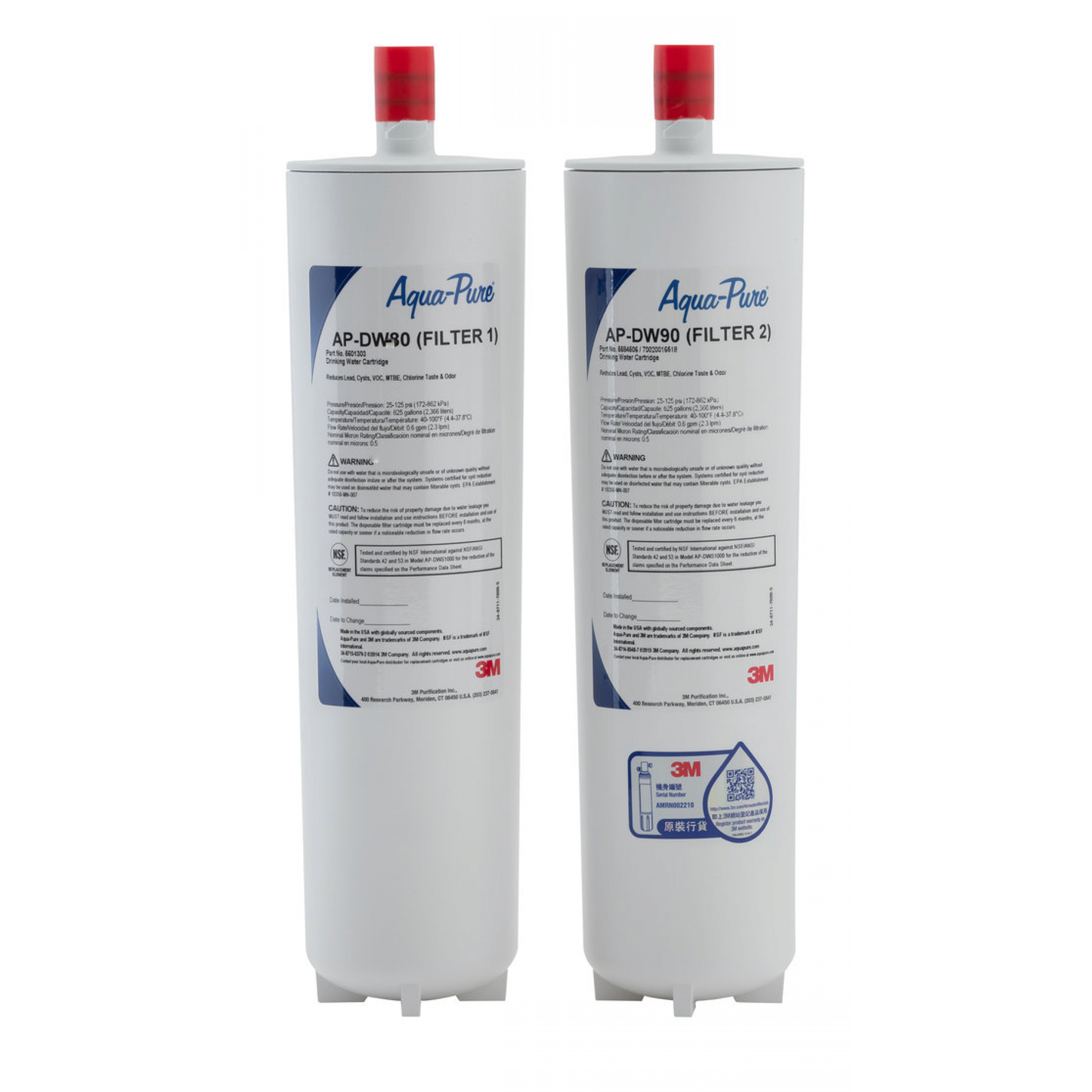 3M 濾水芯 AP-DWS80/90 專業型濾水系統專屬濾芯 APDWS8090CART 香港行貨